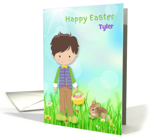 Little Easter Boy, Customize card (1423210)