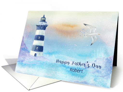 Lighthouse Scenic, Customize for Father's Day card (1433032)