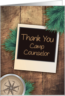 Thank You Camp Counselor card