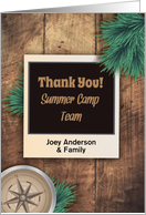 Thank You Summer Camp Staff Customize card