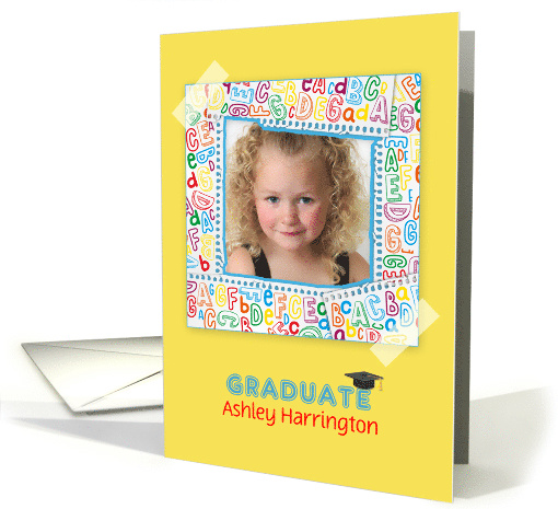 Elementary School Graduate Customized Photo card (1437596)