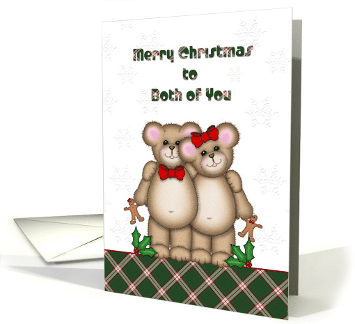 Christmas Bear Couple for Both of You card (1444004)