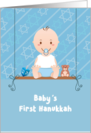 Baby Boy’s First Hanukkah card