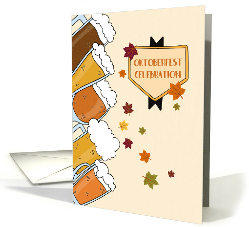 Frothy Beers Oktoberfest Invitation card (1448390)