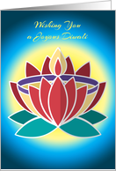 Diwali Glowing Diya card