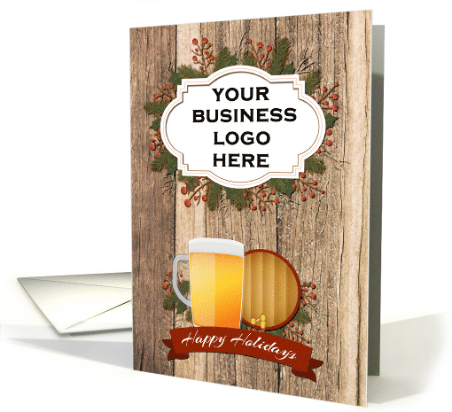 Brewery Business Happy Holiday Customize card (1453270)