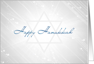 Sparkling Happy Hanukkah card