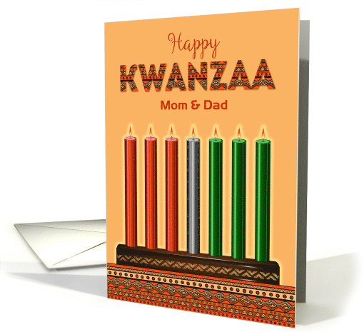 Kwanzaa Kinara Customize card (1461168)