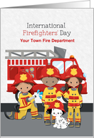 International Firefighters’ Day with Crew Customize card
