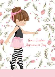 Dance Teacher Appreciation Day Little Ballerina