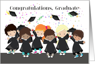 Group of Graduates Congratulations card