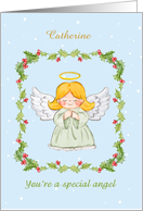 Christmas Angel Customize card