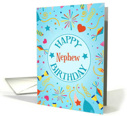 Nephew Festive Birthday card (1491824)