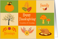 Personalized Thanksgiving Montage card