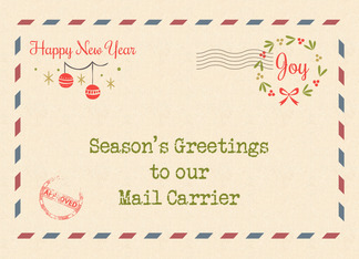 For Mail Carrier -...