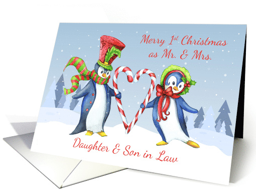 Daughter & Son in Law - First Christmas as Newlyweds card (1503930)