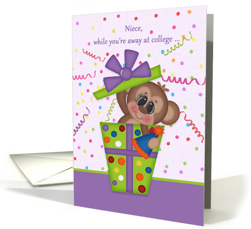 For Niece Birthday While Away at College card (1528214)