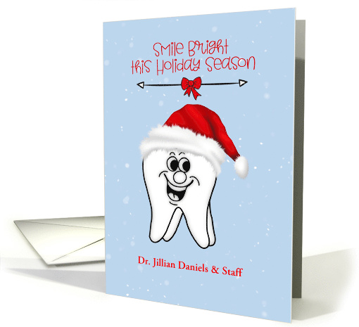 Customize Holiday Season from Dentist card (1532342)