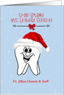 Customize Holiday Season from Dentist card
