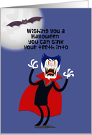 Spooky Dracular Halloween card