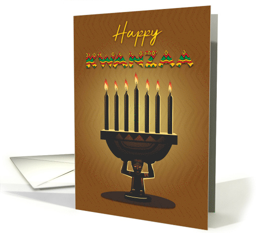 Kwanzaa Kinara card (1550690)
