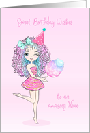 Birthday For Niece Sassy Young Adult card