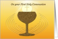 Holy Communion card