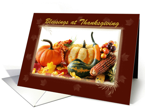 Thanksgiving Blessings card (180917)