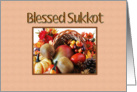 Blessed Sukkot card