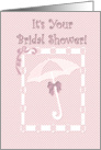 Bridal Shower Gift card