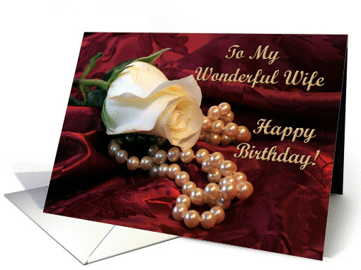 Birthday Wife card (187077)