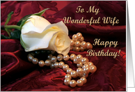Birthday Wife card