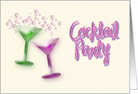 Cocktail Party card