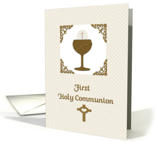 First Holy Communion card (192406)