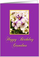Happy Birthday Grandma card