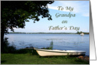 Father’s Day Grandpa Boat card