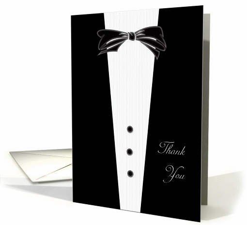 Thank You Groomsman card (211574)