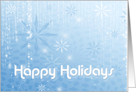 Happy Holidays card