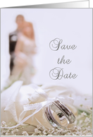 Save the Date Bride Groom card