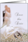 Save the Date Bride Groom card