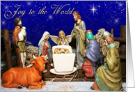 Nativity Scene card