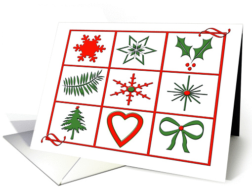 Holiday Icons card (242806)