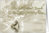 Wedding Day Wishes card