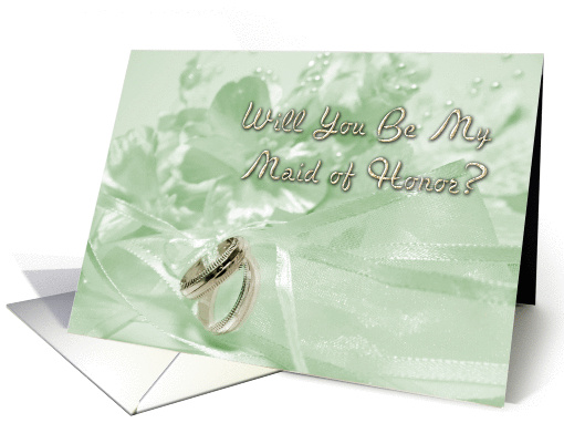 Maid of Honor Mint card (249590)