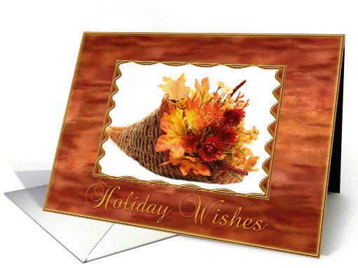 Thanksgiving Basket card (249894)