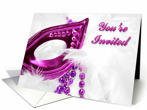 Costume Party Invitation card (253231)