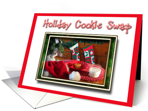 Holiday Cookie Swap Invitation card (262891)