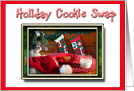 Holiday Cookie Swap Invitation card