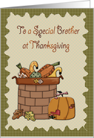 Thanksgiving Brother card