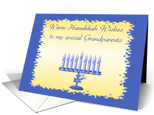 Hanukkah Grandparents card (292395)
